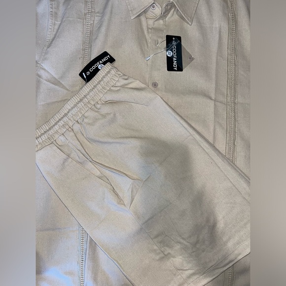 Cuban style men’s 2 piece set - Picture 5 of 9